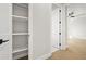 Walk-in closet with wire shelving at 5823 Kumquat Ave, North Port, FL 34291