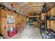 Interior of a well-organized storage shed at 16461 Chicopee Ave, Port Charlotte, FL 33954