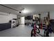 Garage with storage shelving and bikes at 2736 Suncoast Lakes Blvd, Punta Gorda, FL 33980