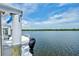 Private boat dock on the water at 15240 Spanish Point Dr, Port Charlotte, FL 33981