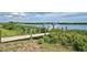 Private boat dock with access to the waterway at 15240 Spanish Point Dr, Port Charlotte, FL 33981