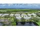 Aerial view of tranquil waterfront community at 3332 Grand Vista Ct # 101, Port Charlotte, FL 33953