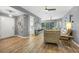 Bright living room with light floors and comfortable seating at 3332 Grand Vista Ct # 101, Port Charlotte, FL 33953