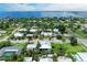Beautiful aerial view of the neighborhood with the ocean in the background at 611 W Olympia Ave, Punta Gorda, FL 33950