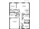 Open floor plan featuring 2 car garage, 4 bedrooms, and 2 bathrooms at 5465 Kennel St, Port Charlotte, FL 33981