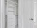 Spacious closet with white shelving and drawers, offering efficient organization at 13454 Ingraham Blvd, Port Charlotte, FL 33981