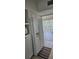 White refrigerator in the kitchen with access to the living area at 22580 Bolanos Ct, Port Charlotte, FL 33952