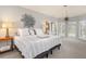 Bright bedroom with king-size bed and large windows at 116 Dolly St, Punta Gorda, FL 33950