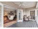 View from deck into living area and access to the outdoors at 116 Dolly St, Punta Gorda, FL 33950