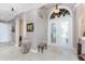 Spacious entry with tile floors and arched doorways at 24087 Santa Inez Rd, Punta Gorda, FL 33955