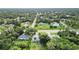 Aerial view of a house and surrounding neighborhood at 2931 S Cranberry Blvd, North Port, FL 34286