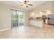 Eat-in kitchen with stainless steel appliances and island at 2931 S Cranberry Blvd, North Port, FL 34286