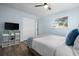 Cozy bedroom with a view of the outside at 635 Erroll St, Port Charlotte, FL 33952