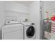 Laundry closet with washer and dryer hookups at 1512 Rio De Janeiro Ave # 327, Punta Gorda, FL 33983