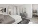 Main bedroom with ensuite bathroom, walk-in closet, and dresser at 16024 Crofton Springs Way, Port Charlotte, FL 33953