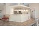 Modern kitchen with white cabinets, granite counters at 2615 Rio Plato Dr, Punta Gorda, FL 33950