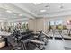 Fitness center with treadmills, weights and mirrors at 1425 Powell Valley Dr, Port Charlotte, FL 33953
