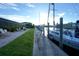 Private boat dock with access to the waterway at 1 Colony Point Dr # B9, Punta Gorda, FL 33950