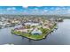 Single-story home with pool on waterfront lot at 1457 Sea Fan Dr, Punta Gorda, FL 33950