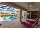 Enjoy this screened-in pool and spa with comfortable lounge chairs at 2970 Royal Palm Dr, North Port, FL 34288