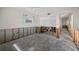 Unfinished bedroom with exposed walls and flooring at 350 Gill St, Punta Gorda, FL 33950