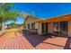 Spacious deck with access from the house and yard at 1327 Abscott St, Port Charlotte, FL 33952