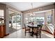 Kitchen nook offers stunning water views at 831 Via Tunis, Punta Gorda, FL 33950