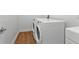 Convenient laundry room with washer and dryer included at 25228 Nocturne Ln, Punta Gorda, FL 33983