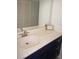 Bathroom with a modern vanity, vessel sink, and a white countertop at 3310 Loveland Blvd # 1408, Port Charlotte, FL 33980