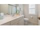 Bright bathroom with a shower/tub combo at 219 White Marsh Ln, Rotonda West, FL 33947