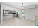 Modern kitchen with stainless steel appliances, a breakfast bar and lots of cabinet space at 1190 Victoria Ave Nw, Port Charlotte, FL 33948