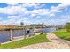 Peaceful canal views with private dock and walkway at 138 Peckham Sw St, Port Charlotte, FL 33952