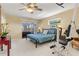 Main bedroom with spa access and home gym at 138 Peckham Sw St, Port Charlotte, FL 33952