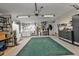 Spacious garage with laundry, workshop, and storage at 18491 Hottelet Cir, Port Charlotte, FL 33948