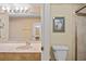 Bathroom features a single vanity and toilet at 3256 White Ibis Ct # 22A, Punta Gorda, FL 33950