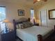 Guest bedroom with a queen-size bed and nightstands at 3100 Sheboygan Ave, North Port, FL 34286