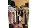 Well-organized closet with ample hanging space at 3100 Sheboygan Ave, North Port, FL 34286