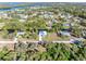 Aerial view showcasing home's location and neighborhood at 28492 Royal Palm Dr, Punta Gorda, FL 33982