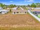 Aerial view showcasing the house and backyard at 3324 Avanti Cir, North Port, FL 34287