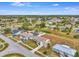 Aerial view showing house location in neighborhood at 3324 Avanti Cir, North Port, FL 34287