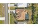 Aerial view of single Gathering home with pool at 4315 Cape Haze Dr, Placida, FL 33946