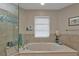 Bathroom features a jetted tub and shower at 4315 Cape Haze Dr, Placida, FL 33946