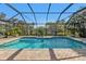 Inviting screened pool with brick decking at 4315 Cape Haze Dr, Placida, FL 33946