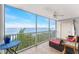 Spacious screened balcony overlooking the water at 101 N Marion Ct # 133, Punta Gorda, FL 33950