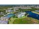 Community overview showcasing the pool and tennis courts at 2061 Willow Hammock Cir # 204, Punta Gorda, FL 33983