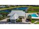 Resort-style pool and clubhouse with ample parking at 2061 Willow Hammock Cir # 204, Punta Gorda, FL 33983