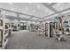 Modern fitness center with various exercise equipment at 25223 Keygrass Ct, Punta Gorda, FL 33955