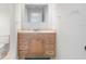 Clean bathroom with a vanity, sink, and toilet at 3335 Purple Martin Dr # 1, Punta Gorda, FL 33950