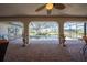Brick paved patio with screened pool and view of the backyard at 7529 Coral Tree, Punta Gorda, FL 33955