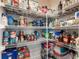 Well-stocked pantry with ample shelving at 386 Royal Poinciana, Punta Gorda, FL 33955